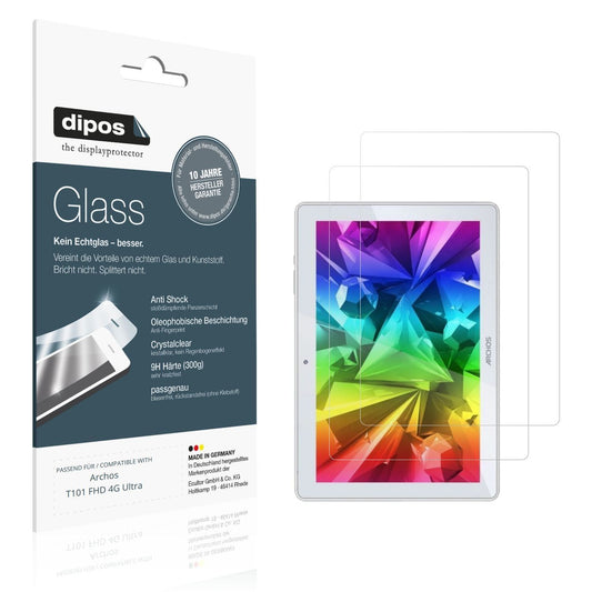 2x 9H Schutzfolie für Archos T101 FHD 4G Ultra Pan (1)