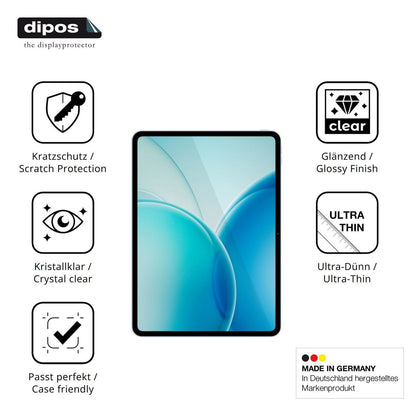 2x Schutzfolie klar für Oppo Pad 6 Display-Schutzf (7)