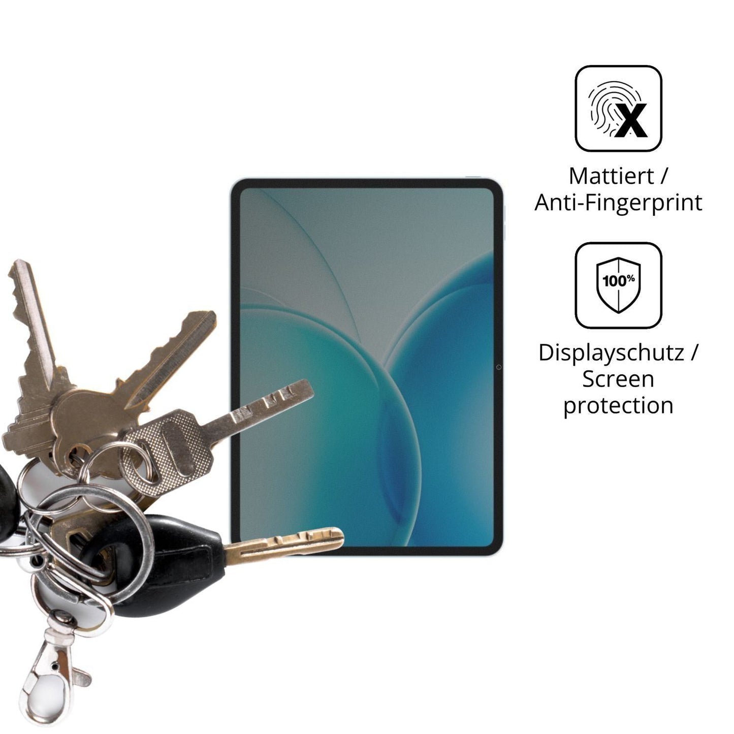 Blickschutzfolie für Oppo Pad 6 matt Schutzfolie P (3)