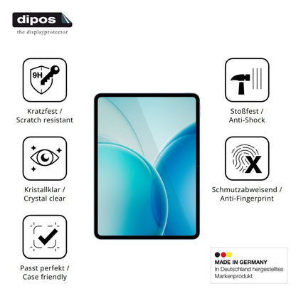 2x 9H Schutzfolie für Oppo Pad 6 Panzerfolie (7)