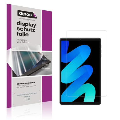 2x Schutzfolie klar für Philips T7250 Display-Schu (1)
