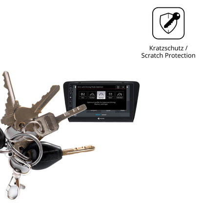2x Schutzfolie klar für Dynavin D9-7 Premium Flex  (4)