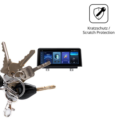 2x Schutzfolie klar für Xtrons QBBH14NBTH Display- (4)