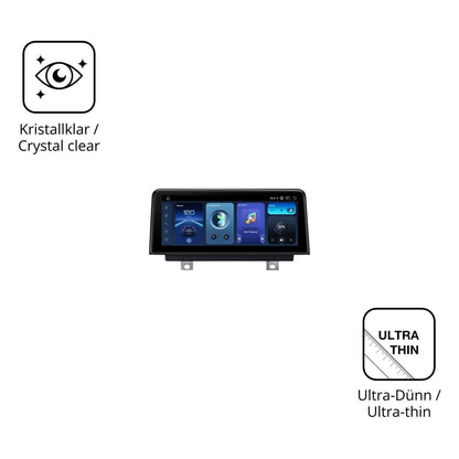 2x Schutzfolie klar für Xtrons QBBH14NBTH Display- (5)