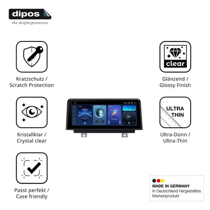 2x Schutzfolie klar für Xtrons QBBH14NBTH Display- (7)