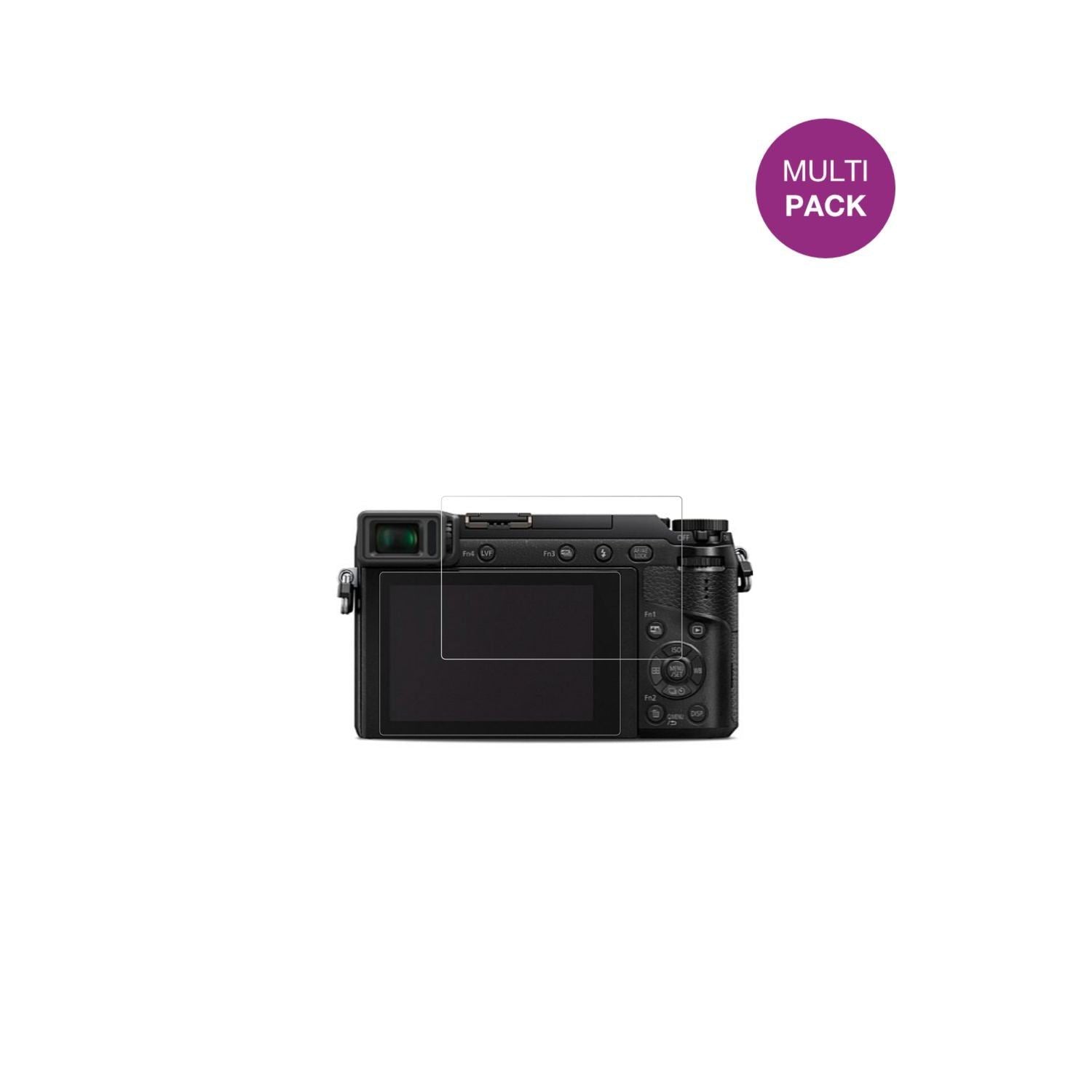 4x Schutzfolie klar für Panasonic GX80 Display-Sch (2)