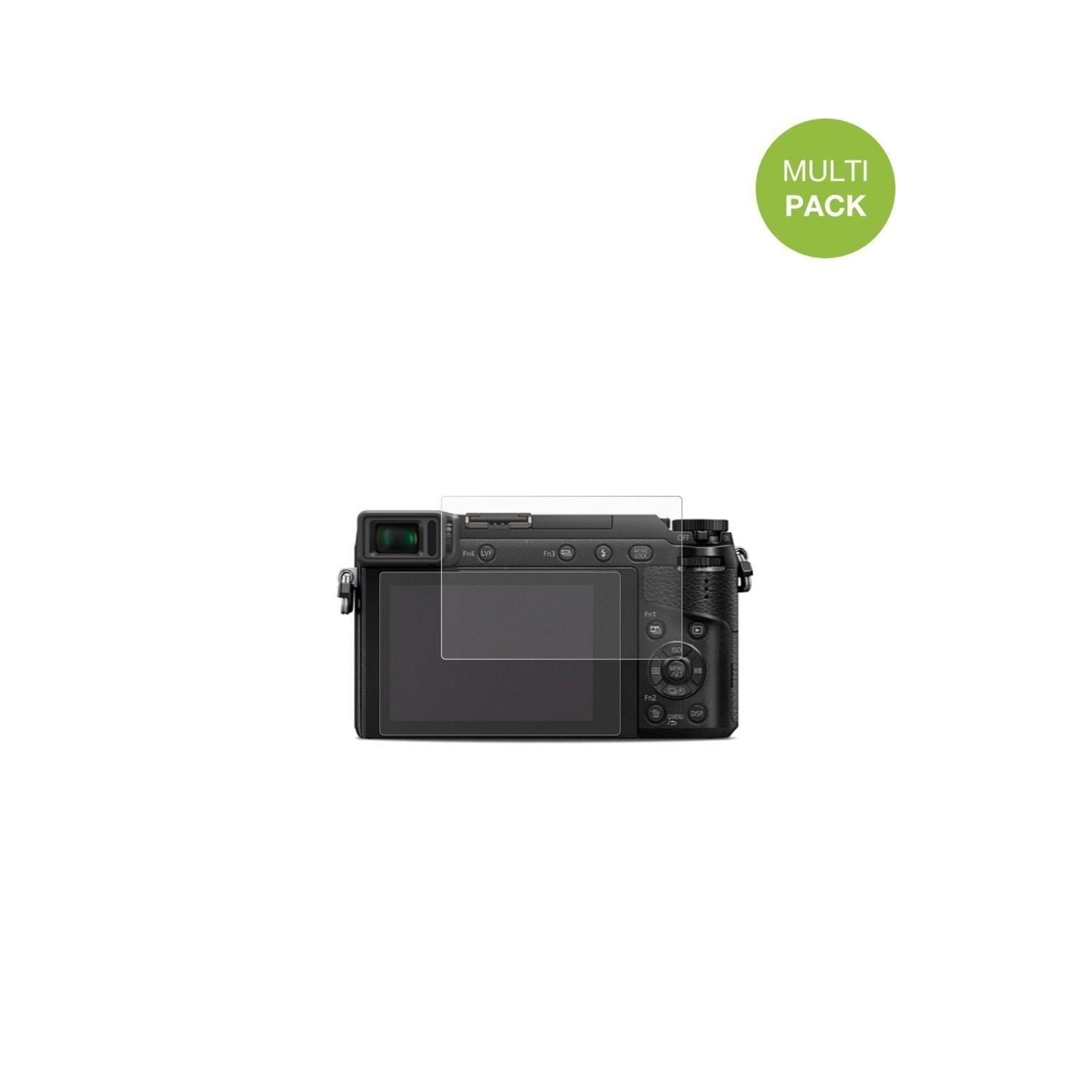 4x Schutzfolie matt für Panasonic GX80 Display-Sch (2)