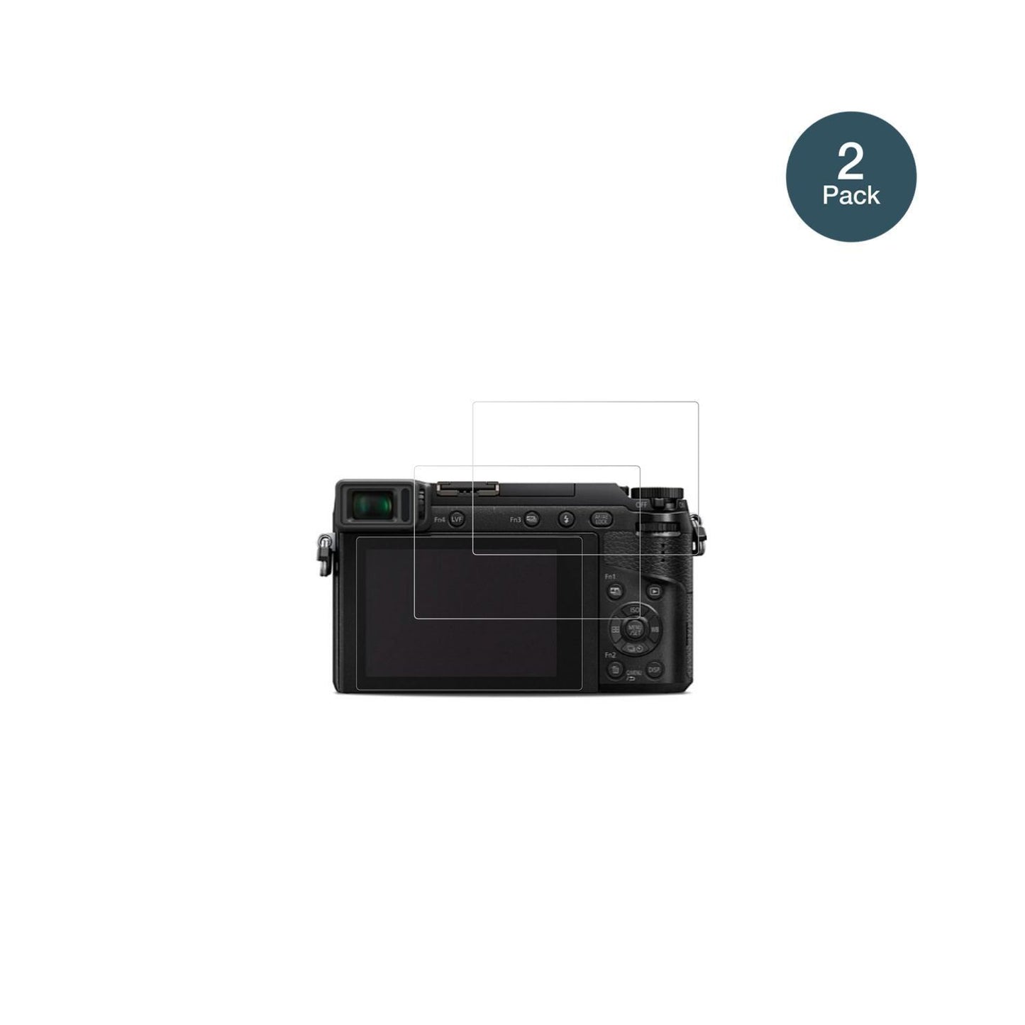 2x 9H Schutzfolie für Panasonic GX80 Panzerfolie (2)