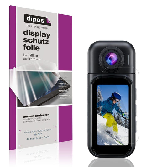 4x Schutzfolie klar für YMBZY 4K Mini Action Cam D (1)