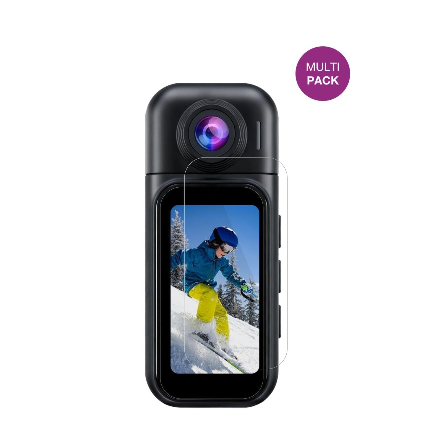4x Schutzfolie klar für YMBZY 4K Mini Action Cam D (2)