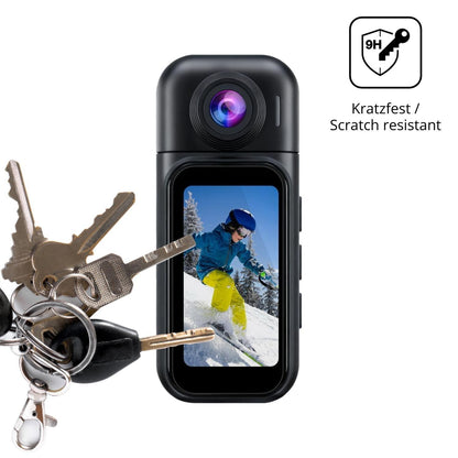 2x 9H Schutzfolie für YMBZY 4K Mini Action Cam Pan (3)