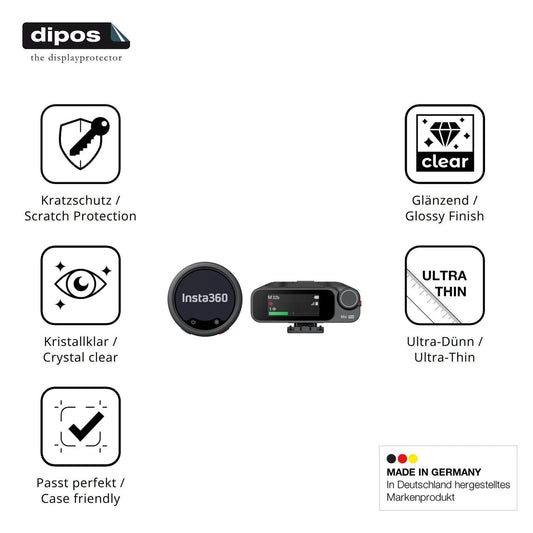 4x Schutzfolie klar für Insta360 Mic Pro TX + RX D (1)