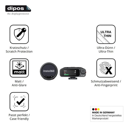 4x Schutzfolie matt für Insta360 Mic Pro TX + RX D (1)