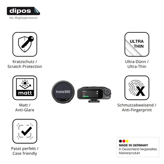4x Schutzfolie matt für Insta360 Mic Pro TX + RX D (1)