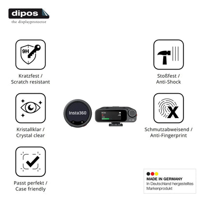2x 9H Schutzfolie für Insta360 Mic Pro TX + RX Pan (1)