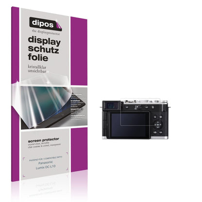 4x Schutzfolie klar für Panasonic Lumix DC-L10 Dis (1)