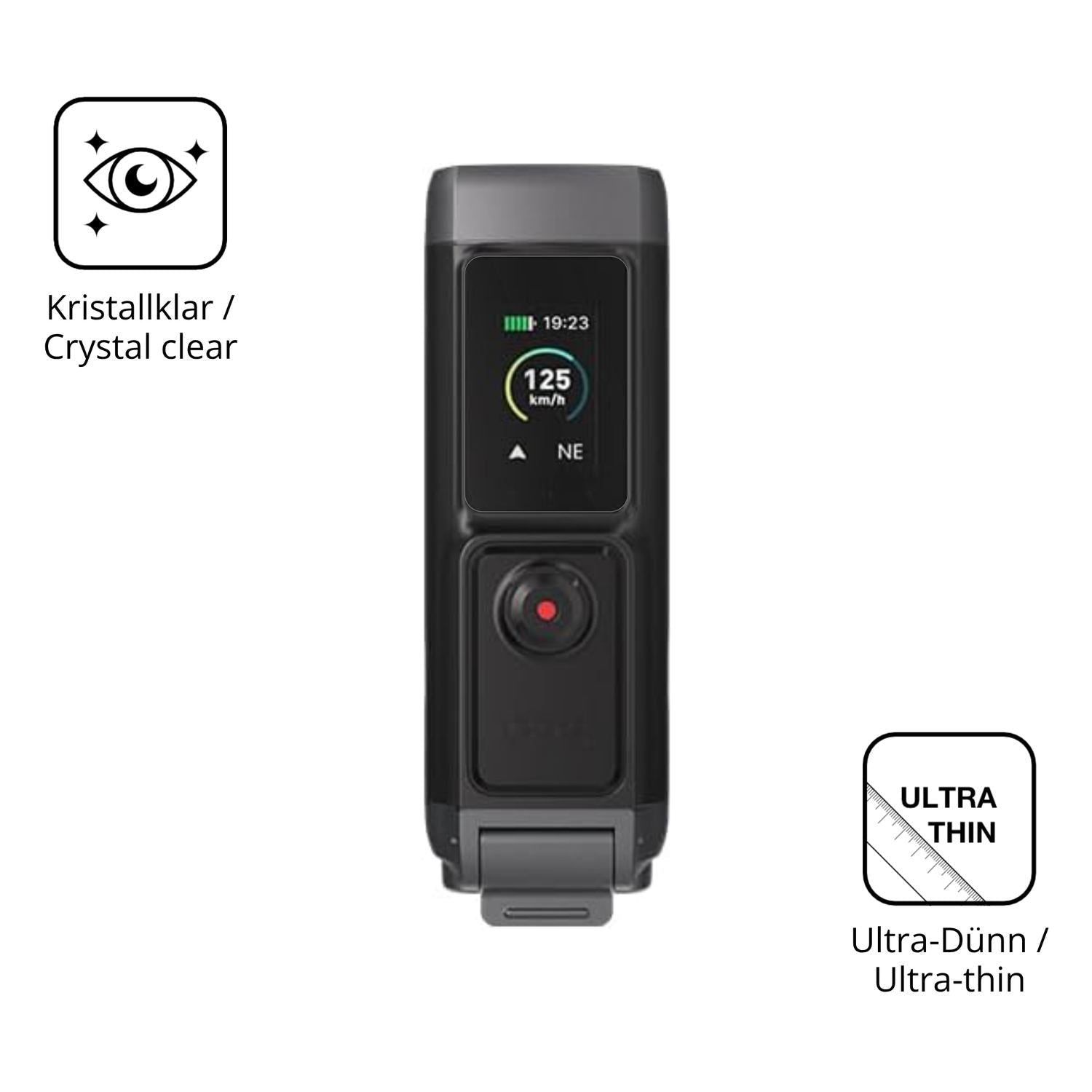 4x Schutzfolie klar für AKEEYO AKY-730 Pro Display (5)