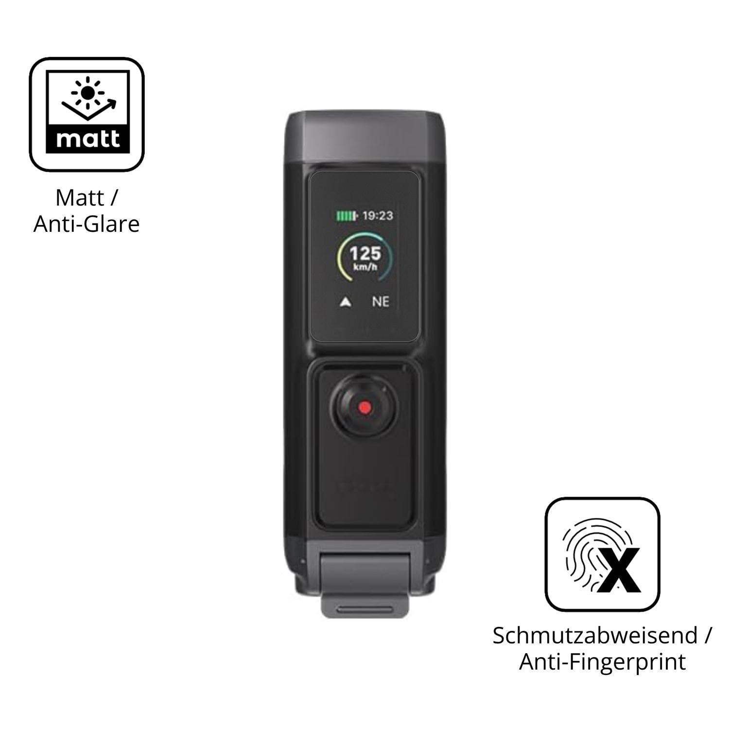 4x Schutzfolie matt für AKEEYO AKY-730 Pro Display (5)