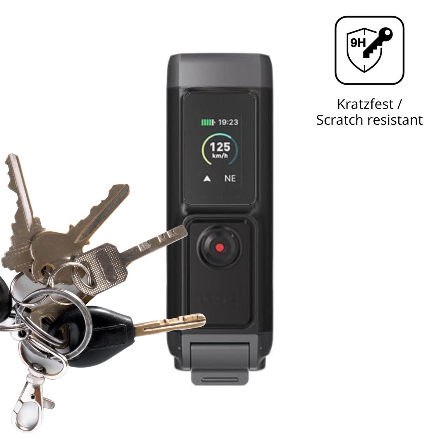 2x 9H Schutzfolie matt für AKEEYO AKY-730 Pro Panz (3)