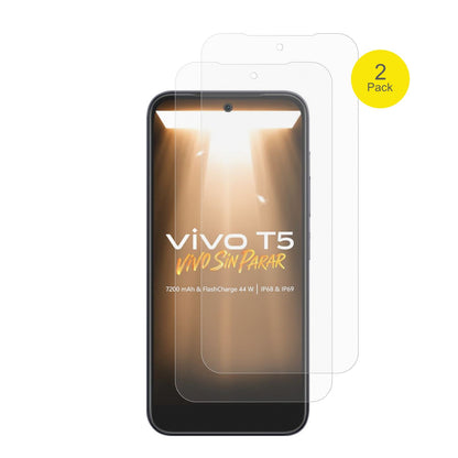 2x Full Cover Schutzfolie matt für Vivo T5 (2)