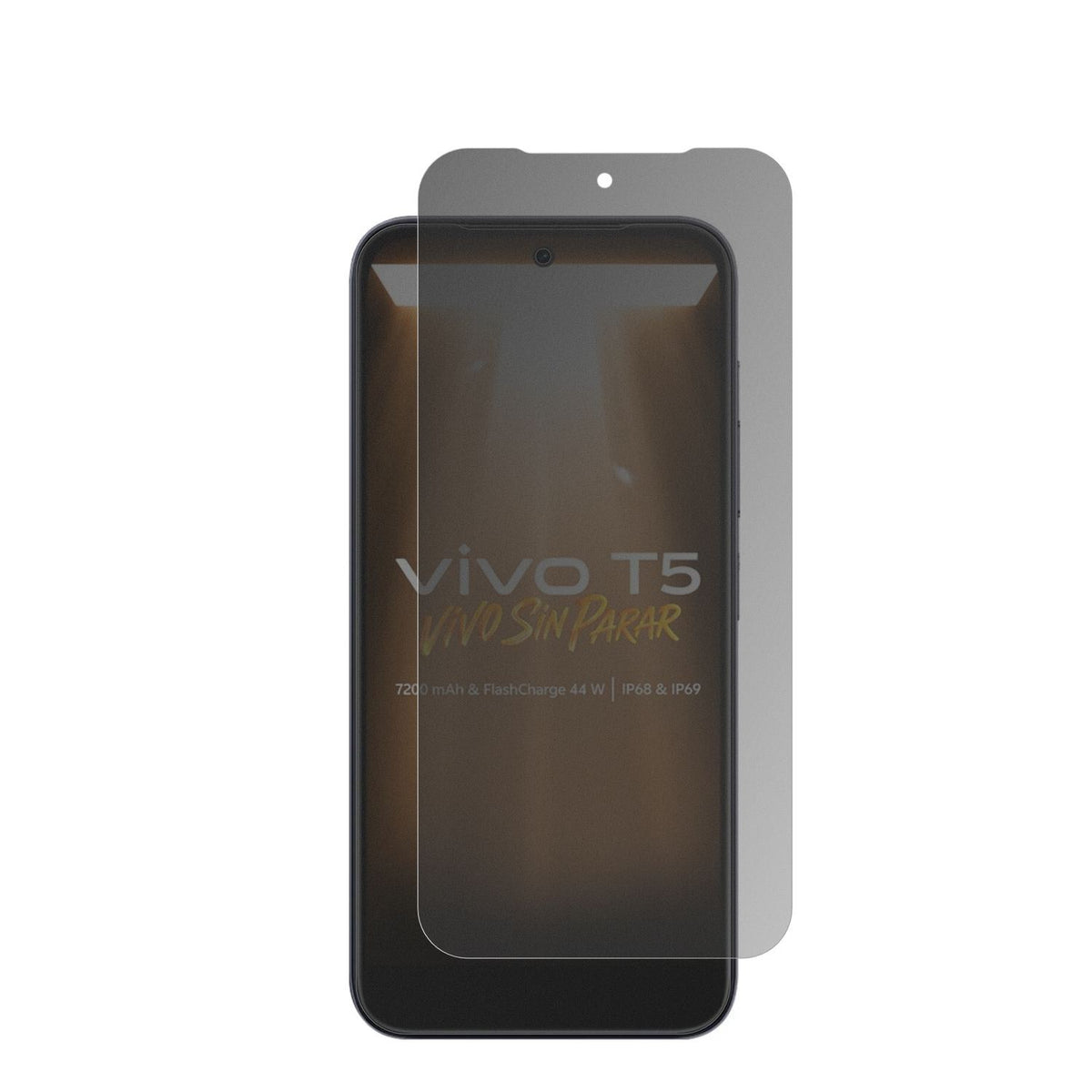 Full Cover Privacy Blickschutzfolie für Vivo T5 (2)