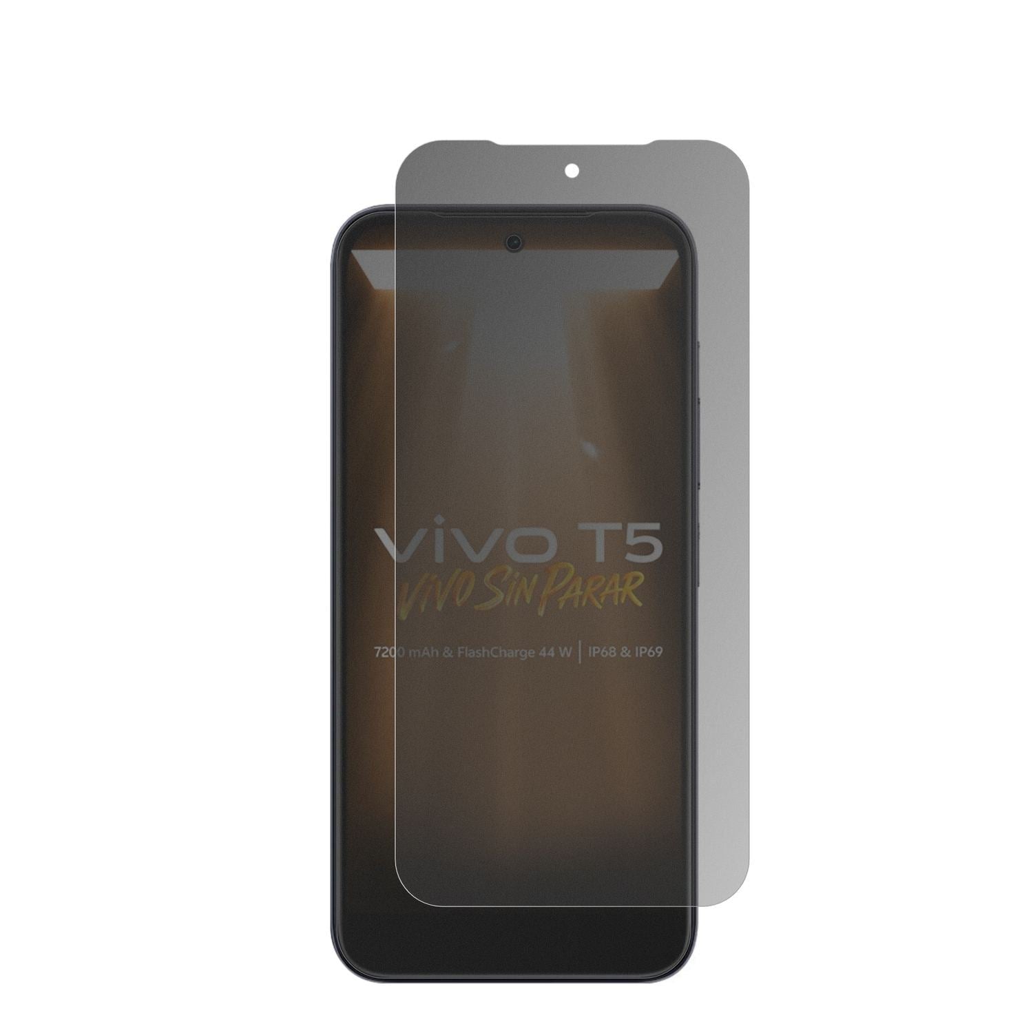 Full Cover Privacy Blickschutzfolie für Vivo T5 (2)