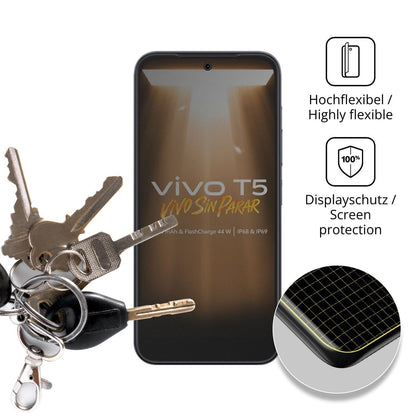 Full Cover Privacy Blickschutzfolie für Vivo T5 (3)