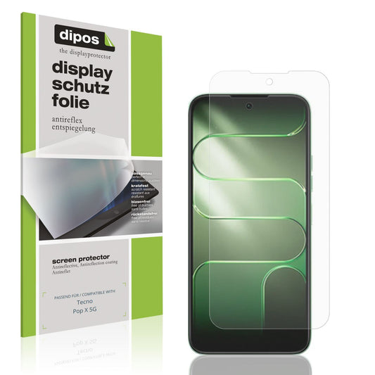 4x Schutzfolie matt für Tecno Pop X 5G Display-Sch (1)