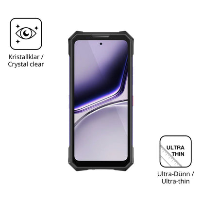 4x Schutzfolie klar für Doogee S300 Plus Thermal D (5)