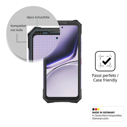 4x Schutzfolie matt für Doogee S300 Plus Thermal D (6)