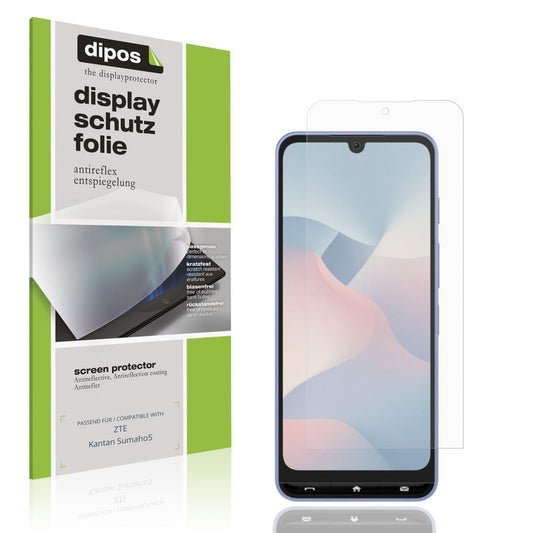 4x Schutzfolie matt für ZTE Kantan Sumaho5 Display (1)