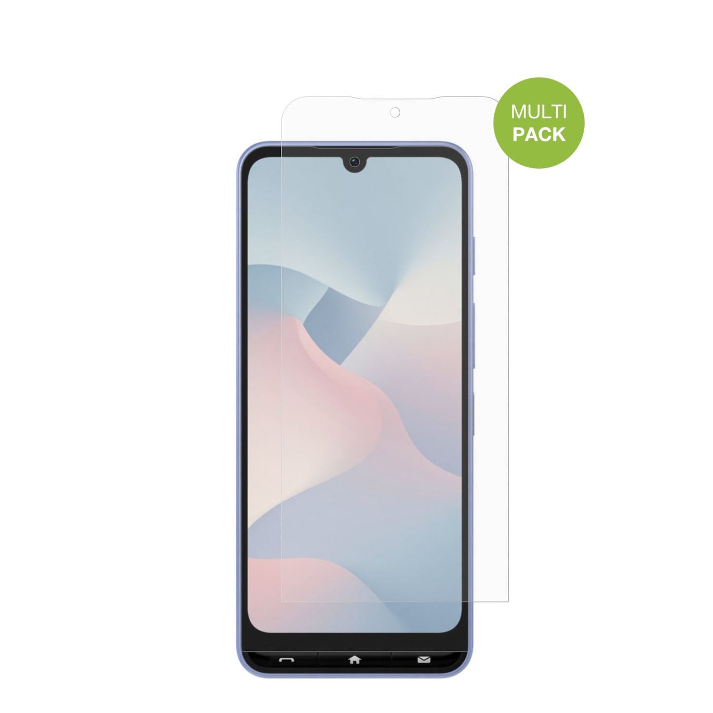 4x Schutzfolie matt für ZTE Kantan Sumaho5 Display (2)