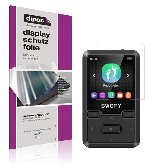 4x Schutzfolie klar für SWOFY M10 Display-Schutzfo (1)
