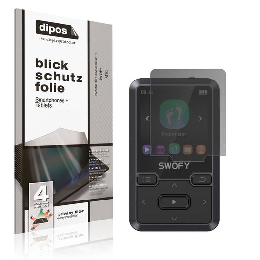 Blickschutzfolie für SWOFY M10 matt Schutzfolie Pr (1)