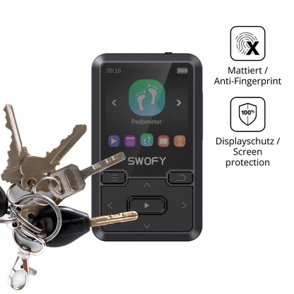 Blickschutzfolie für SWOFY M10 matt Schutzfolie Pr (3)
