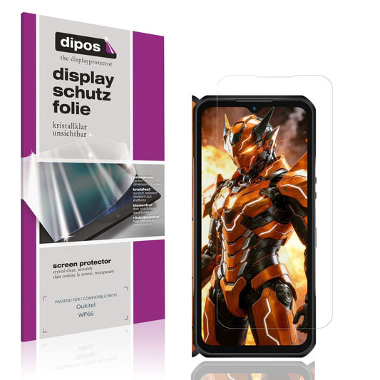 4x Schutzfolie klar für Oukitel WP66 Display-Schut (1)