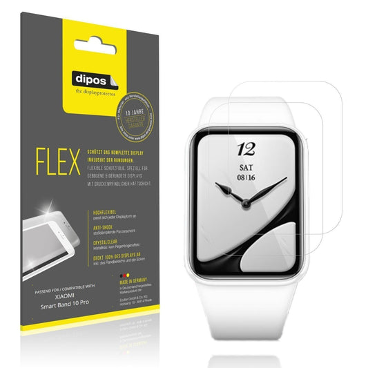 2x 3D Full Cover Schutzfolie für XIAOMI Smart Band (1)