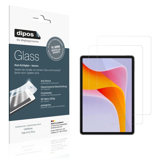 2x 9H Schutzfolie für Ulefone Tab A12 Pro Panzerfo (1)