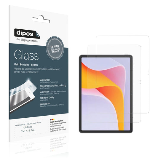 2x 9H Schutzfolie matt für Ulefone Tab A12 Pro Pan (1)