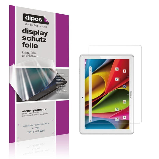 2x Schutzfolie klar für Archos T101 FHD2 WiFi Disp (1)