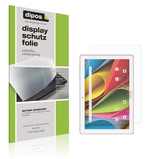 2x Schutzfolie matt für Archos T101 FHD2 WiFi Disp (1)