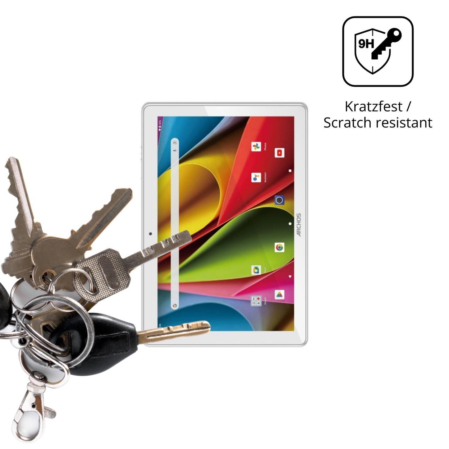 2x 9H Schutzfolie für Archos T101 FHD2 WiFi Panzer (3)
