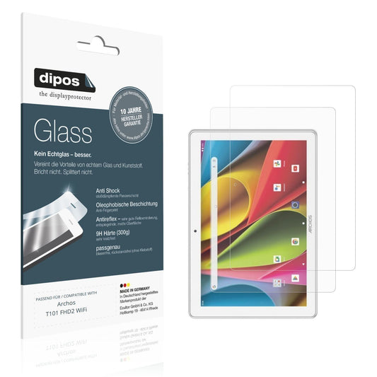 2x 9H Schutzfolie matt für Archos T101 FHD2 WiFi P (1)