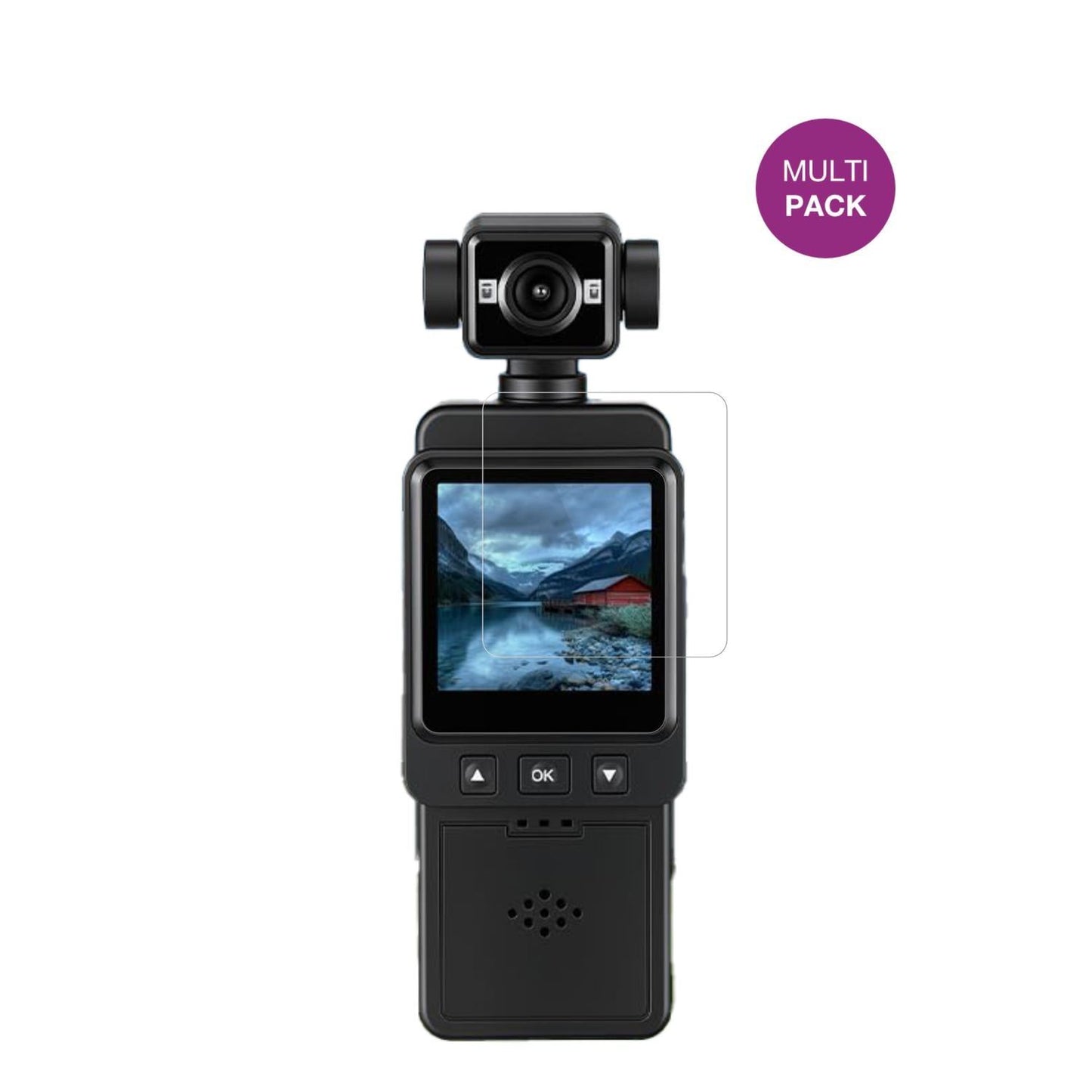 4x Schutzfolie klar für Zymblingst Mini Body-Cam 4 (2)