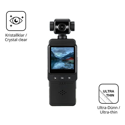 4x Schutzfolie klar für Zymblingst Mini Body-Cam 4 (5)
