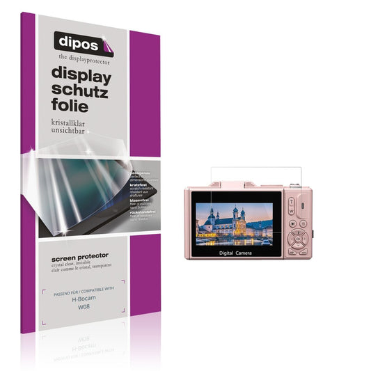 4x Schutzfolie klar für H-Bocam W08 Display-Schutz (1)