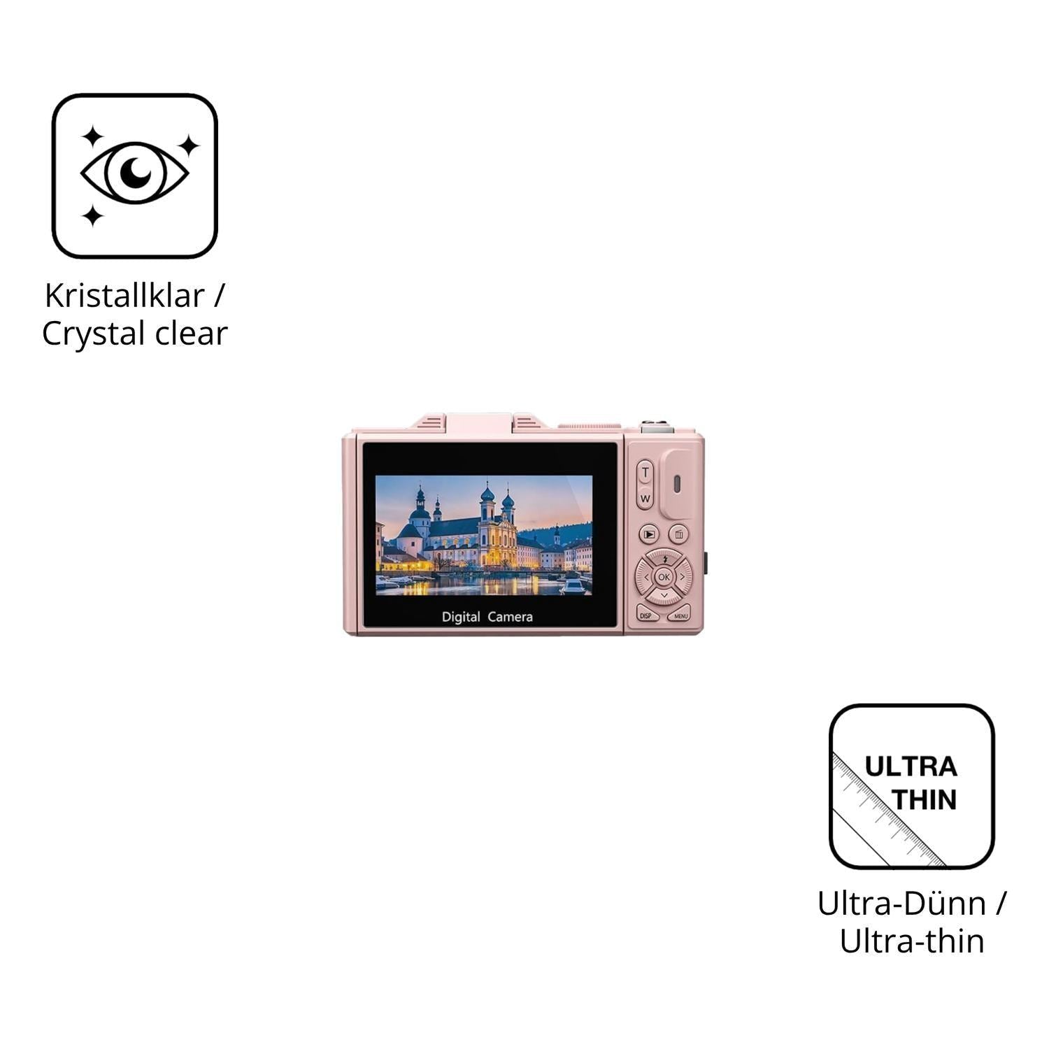 4x Schutzfolie klar für H-Bocam W08 Display-Schutz (5)