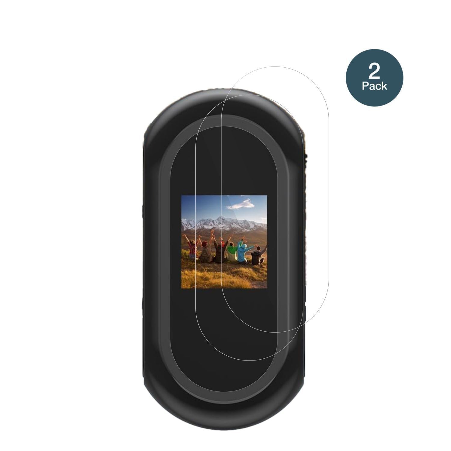 2x 9H Schutzfolie für Kaelera Mini Action Cam 2K P (2)