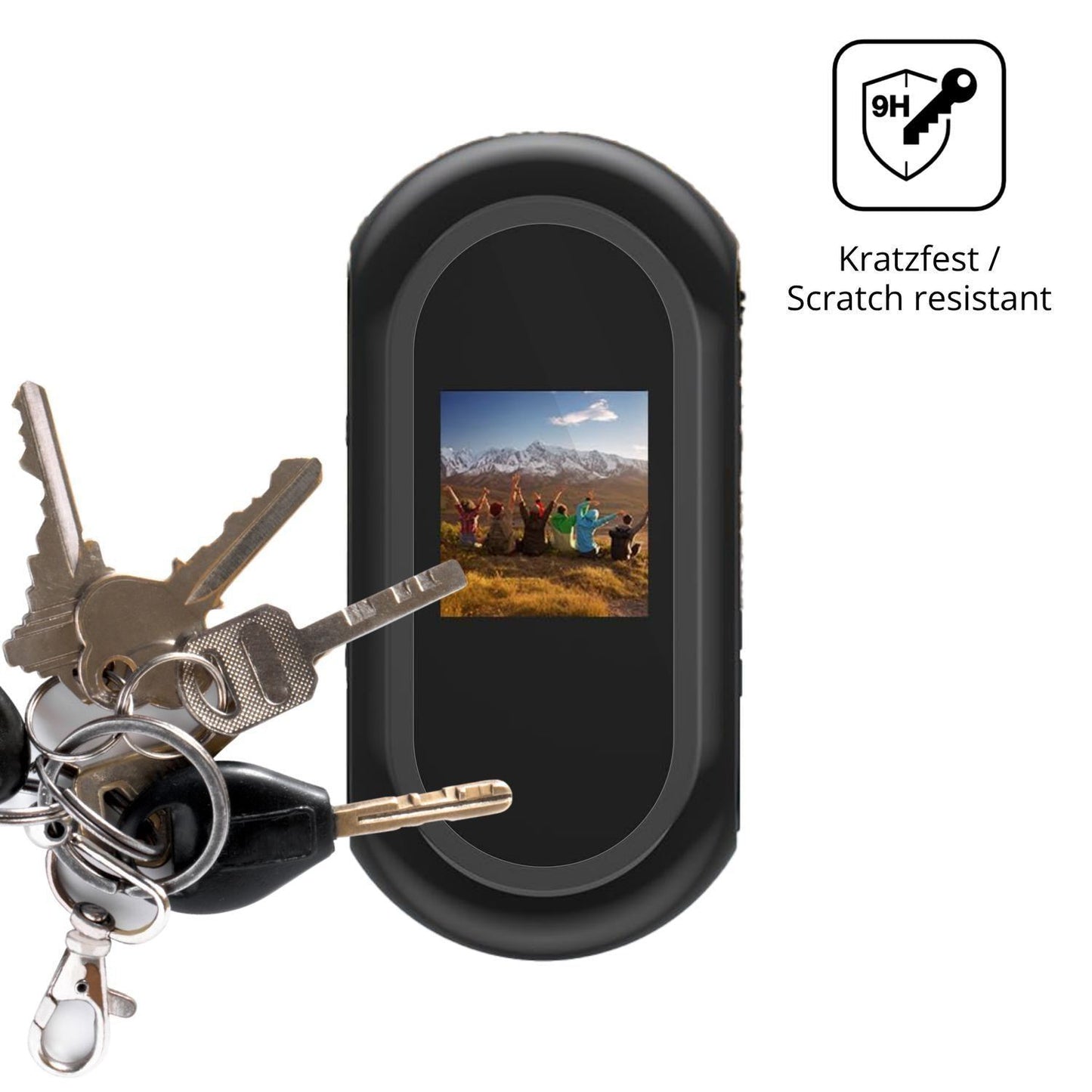 2x 9H Schutzfolie für Kaelera Mini Action Cam 2K P (3)