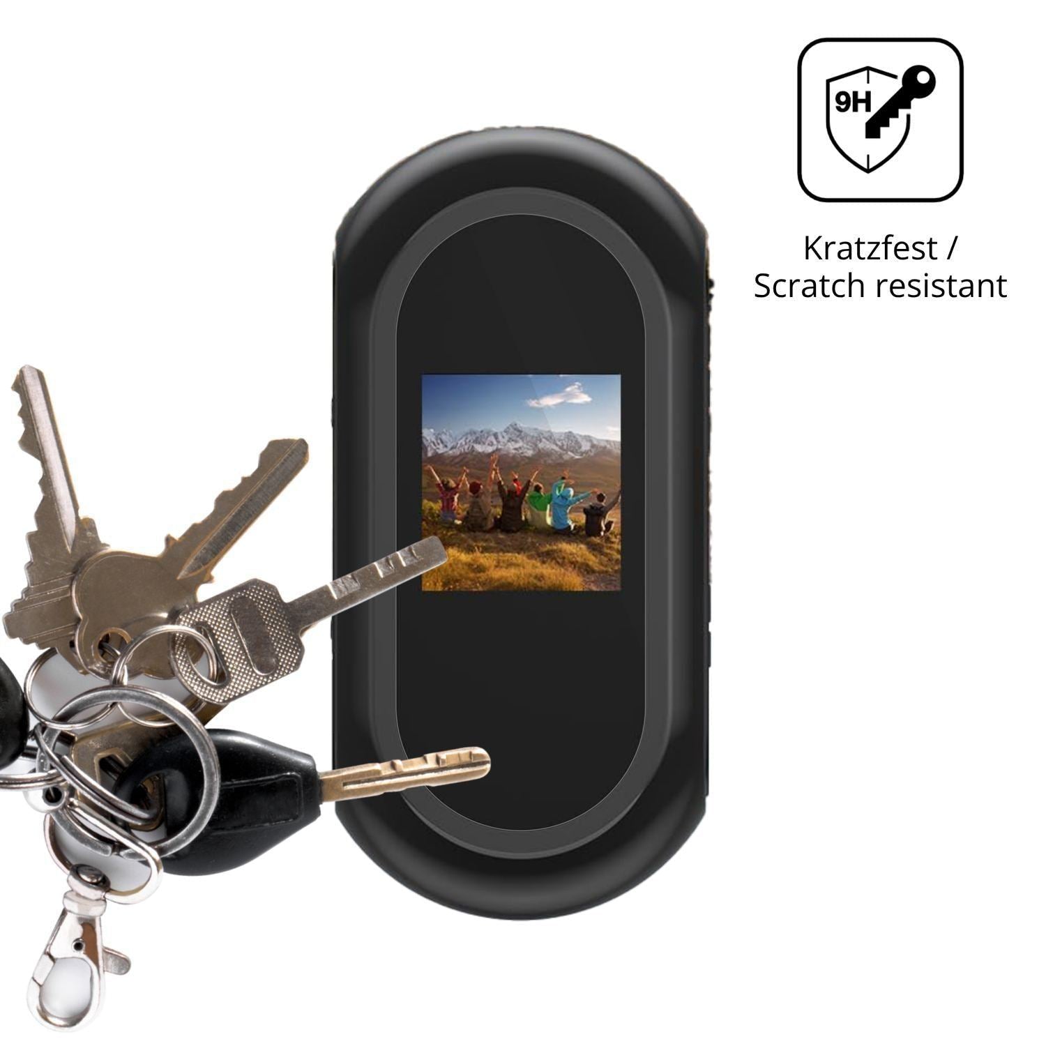 2x 9H Schutzfolie für Kaelera Mini Action Cam 2K P (3)